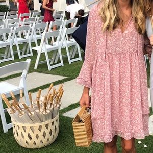 Misa Los Angles | Short Ruffle Dress (RARE)